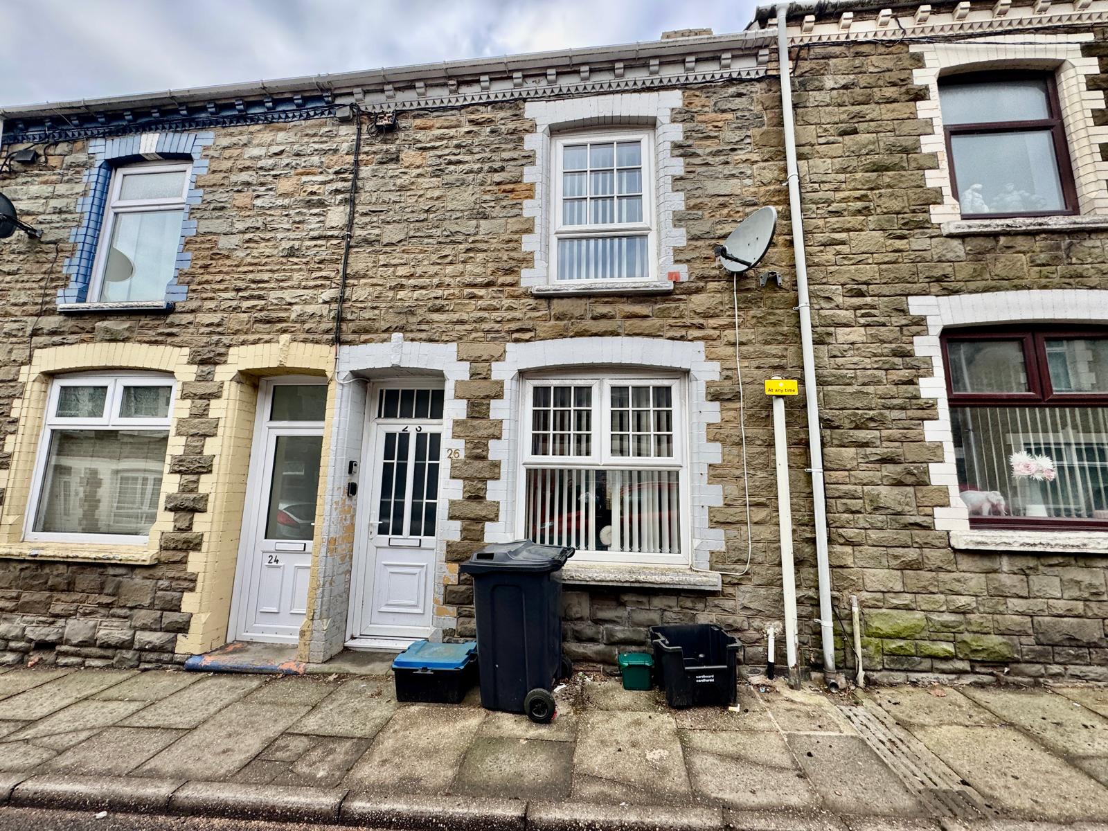 Purchased stone terrace